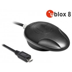 Antena GPS NL-8001U Micro USB u-blox 8 Navilock