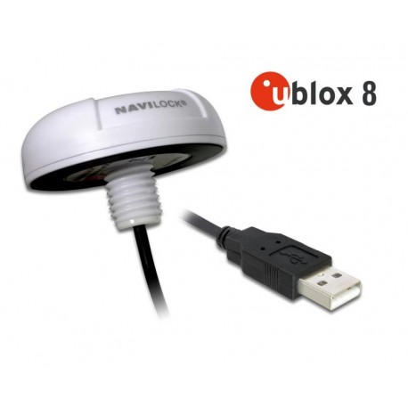 Antena GPS NL-8022MU u-blox 8 USB Outdoor Marine Navilock