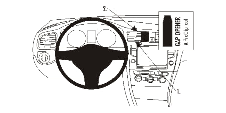 ProClip Volkswagen Golf VII 13-17 CM
