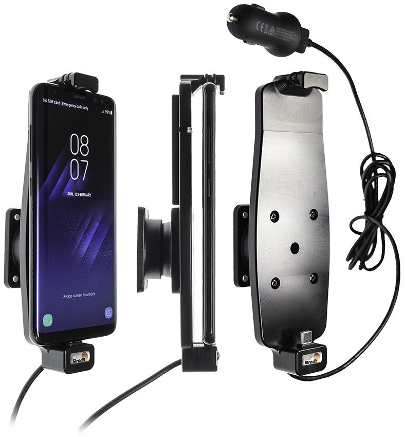 Suporte Activo Samsung Galaxy S8 com Carregador de Isqueiro (Ajustável)