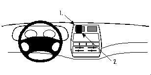 ProClip Nissan Terrano II 94-99, Ford Maverick 94-00 CM